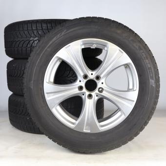 Juego completo de ruedas de invierno de aleación de 18 pulgadas con neumáticos Bridgestone para GLC-SUV X253, GLC-Coupe 253, original Mercedes-Benz