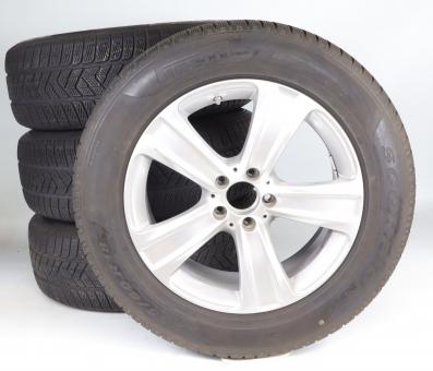 Juego completo de ruedas de invierno de aleación de 18 pulgadas con neumáticos Pirelli para GLC-Coupe 253, GLC-SUV X253, original Mercedes-Benz