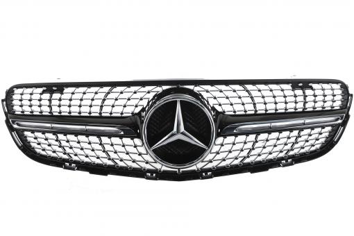 Parrilla del radiador con estrella Mercedes