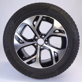 Rueda completa Alu CONTI/WinterContactTS850P Llanta de 5 rad 