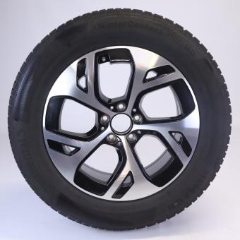 Rueda completa Alu CONTI/WinterContactTS850P Llanta de 5 rad 