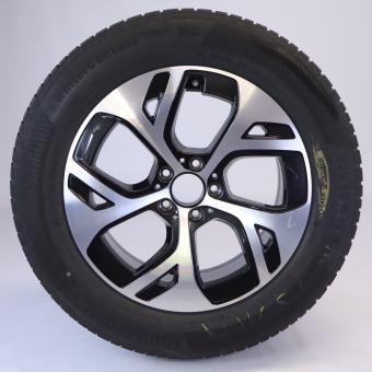 Rueda completa Alu CONTI/WinterContactTS850P Llanta de 5 rad 