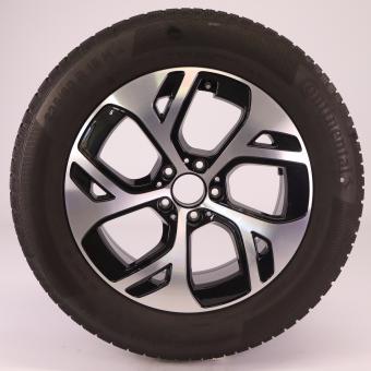 Rueda completa Alu CONTI/WinterContactTS850P Llanta de 5 rad 