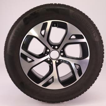 Rueda completa Alu CONTI/WinterContactTS850P Llanta de 5 rad 