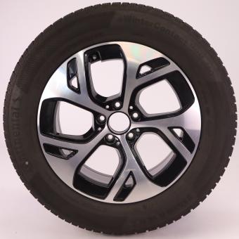 Rueda completa Alu CONTI/WinterContactTS850P Llanta de 5 rad 