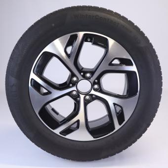 Rueda completa Alu CONTI/WinterContactTS850P Llanta de 5 rad 