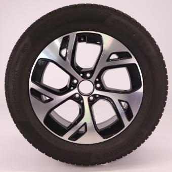 Rueda completa Alu CONTI/WinterContactTS850P Llanta de 5 rad 