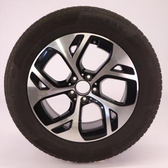 Rueda completa Alu CONTI/WinterContactTS850P Llanta de 5 rad 