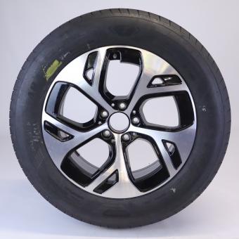Rueda completa Alu GOODY/EagleF1Asymmetric5, llanta de 5 rad 