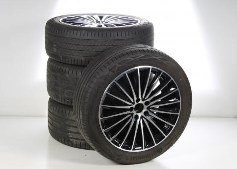 Juego completo de ruedas de verano de aleación de 20 pulgadas con neumáticos Continental para GLC -Coupe 254, GLC-SUV X254, original Mercedes-AMG