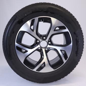 Rueda completa Alu CONTI/WinterContactTS850P Llanta de 5 rad 