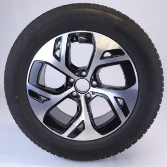 Rueda completa Alu CONTI/WinterContactTS850P Llanta de 5 rad 