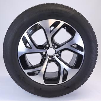 Rueda completa Alu CONTI/WinterContactTS850P Llanta de 5 rad 