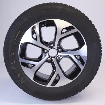 Rueda completa Alu CONTI/WinterContactTS850P Llanta de 5 rad 