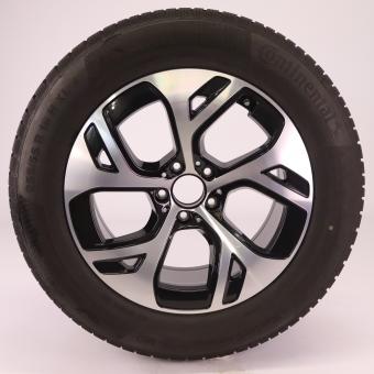 Rueda completa Alu CONTI/WinterContactTS850P Llanta de 5 rad 