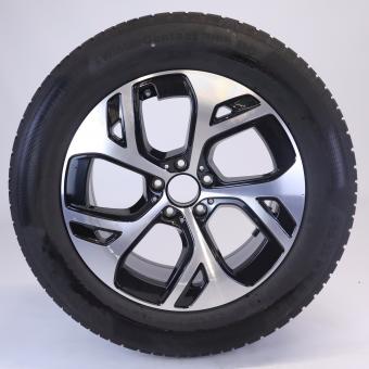 Rueda completa Alu CONTI/WinterContactTS850P Llanta de 5 rad 