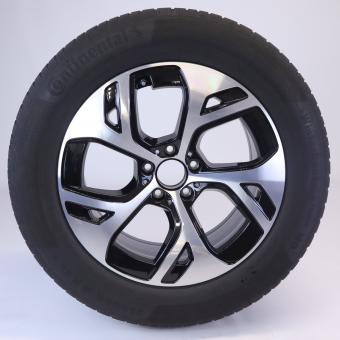 Rueda completa Alu CONTI/WinterContactTS850P Llanta de 5 rad 