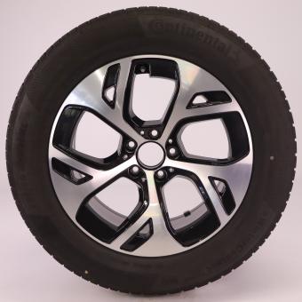 Rueda completa Alu CONTI/WinterContactTS850P Llanta de 5 rad 