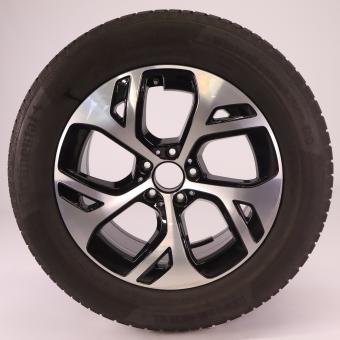 Rueda completa Alu CONTI/WinterContactTS850P Llanta de 5 rad 