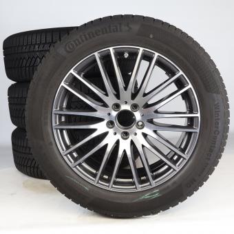 Juego completo de ruedas de invierno de aleación de 19 pulgadas con neumáticos Continental para GLC -Coupe 254, GLC-SUV X254, original Mercedes-Benz