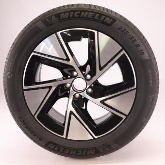 Rueda completa Alu MICHELIN/e.Durcy de 5 orificios, aerodiná 