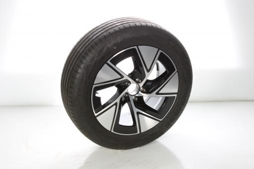 Rueda completa Alu MICHELIN/e.Durcy de 5 orificios, aerodiná 