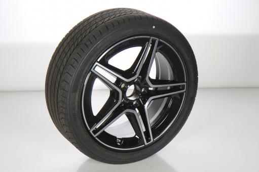 Rueda completa aluminio MICHELIN/Pilot5 AMG de 5 radios dobl 