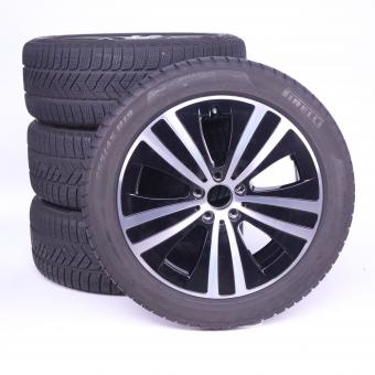 Juego completo de ruedas de invierno de aleación de 19 pulgadas con neumáticos Pirelli para EQE 295, original Mercedes-Benz