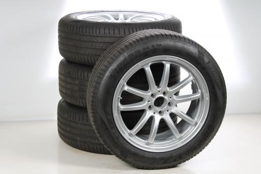 Juego completo de ruedas de verano de aleación de 19 pulgadas con neumáticos Pirelli para EQS 297, original Mercedes-Benz