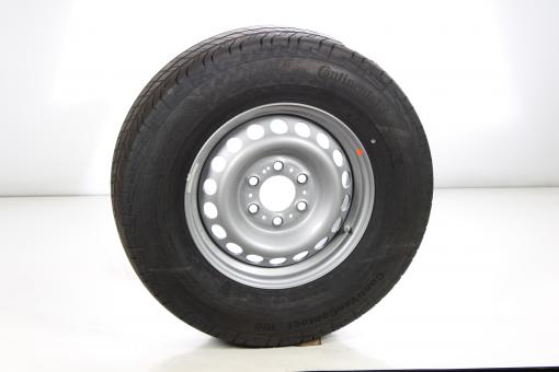 Wheel Package de verano de acero de 16 pulgadas con neumáticos Continental para Sprinter VS30 Hinterradantrieb 907, original Mercedes-Benz