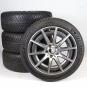 Juego completo de ruedas de invierno de aleación de 18 pulgadas con neumáticos Michelin para Clase C 206, original Mercedes-AMG  - OSC_IMAGE 1