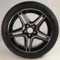 Juego completo de ruedas de invierno de aleación de 18 pulgadas con neumáticos Pirelli para CLA 118, Clase A 177 y otros, original Mercedes-AMG  - OSC_IMAGE 3