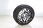 Juego completo de ruedas de invierno de aleación de 18 pulgadas con neumáticos Goodyear para Clase C 206, original Mercedes-Benz  - OSC_IMAGE 4