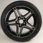 Juego completo de ruedas de invierno de aleación de 18 pulgadas con neumáticos Pirelli para CLA 118, Clase A 177 y otros, original Mercedes-AMG  - OSC_IMAGE 5